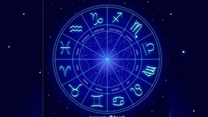 Ilustrasi logo zodiak.