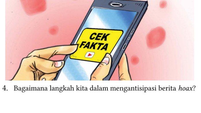Ketahui cara mengantisipasi berita hoaks dalam kunci jawaban PAI untuk SMP Kelas 7 Buku Kurikulum Merdeka Halaman 192 Bagian II Soal Uraian nomor 4.