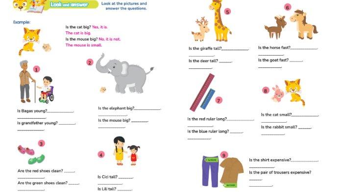 Berikut merupakan kunci jawaban Bahasa Inggris untuk SD Kelas 5 semester 2 Buku My Next Words For Elementary School Kurikulum Merdeka Halaman 72-73 Unit 7. How tall are you.