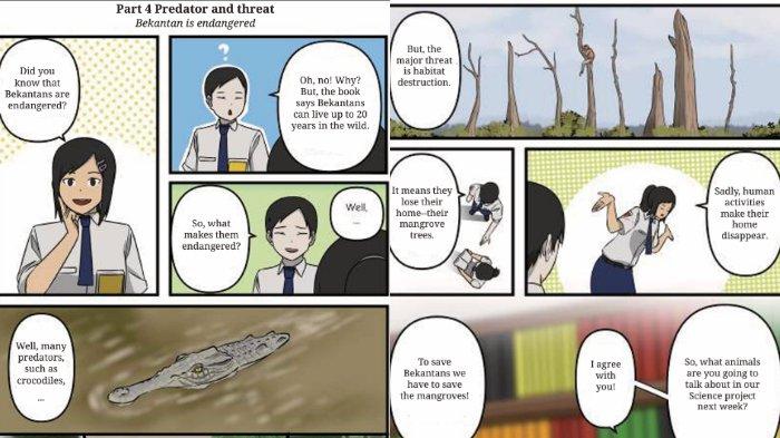 Berikut ini adalah kunci jawaban Bahasa Inggris SMP Kelas 9 Kurikulum Merdeka Halaman 36 Part 4 Predator and Threat.