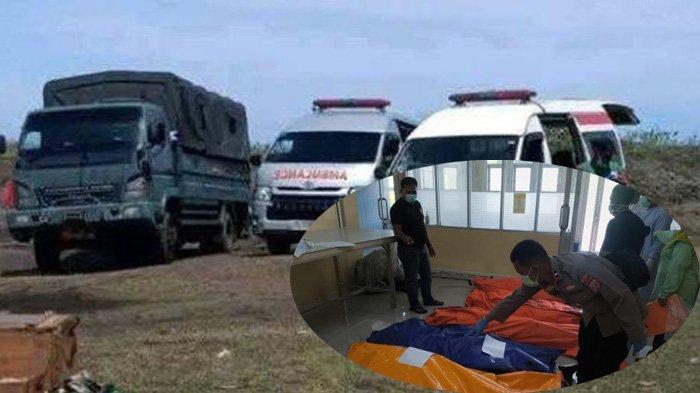 KORBAN MENINGGAL - Sebanyak 13 korban meninggal dunia dalam insiden ledakan saat pemusnahan bom atau amunisi kedaluwarsa di Garut, Jawa Barat, pada Senin (12/5/2025).
