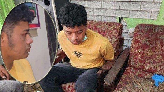 PELAKU PEMBUNUHAN - Satria Johanda alias Wanda (25), pelaku pembunuhan berantai di Padang Pariaman, Sumatra Barat.