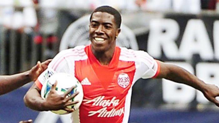 Pemain asing PSMS Medan, Jose Valencia, saat masih berseragam Portland.
