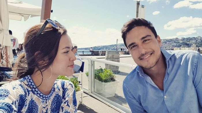 Raisa dan Hamish Daud bulan madu. | dok. instagram.com/hamishdw