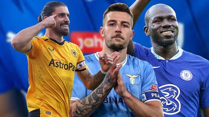 Pemain Al Hilal, Ruben Neves, Sergej Milinkovic-Savic, dan Kalidou Koulibaly