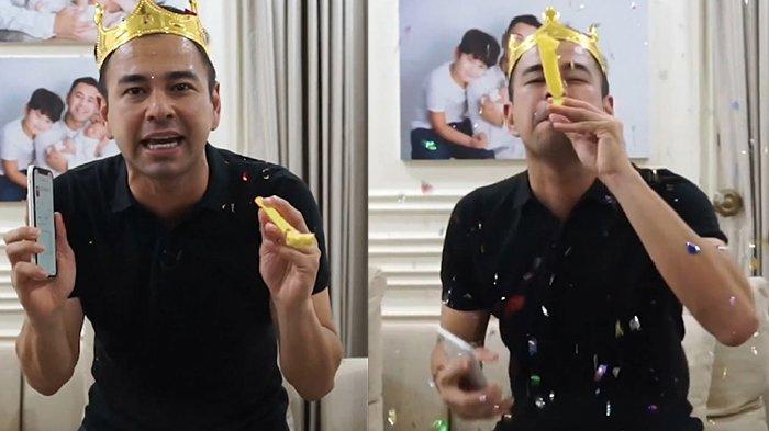 Raffi Ahmad sukses pecahkan rekor omzet penjualan live streaming dalam 12 jam dengan total transaksi hingga 7 miliar di Shopee Live.