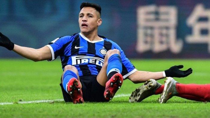 Striker Inter Milan, Alexis Sanchez yang jarang dimainkan di musim 2021-2022