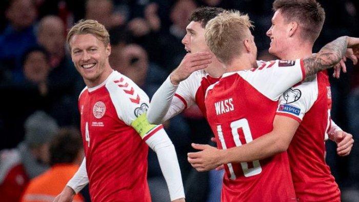 Timnas Denmark menang 1-0 atas Austria pada laga Grup F kualifikasi Piala Dunia 2021 di Parken Stadium, Rabu (13/10/2021) dini hari WIB. Hasil itu membuat Denmark lolos ke putaran final Piala Dunia 2022.