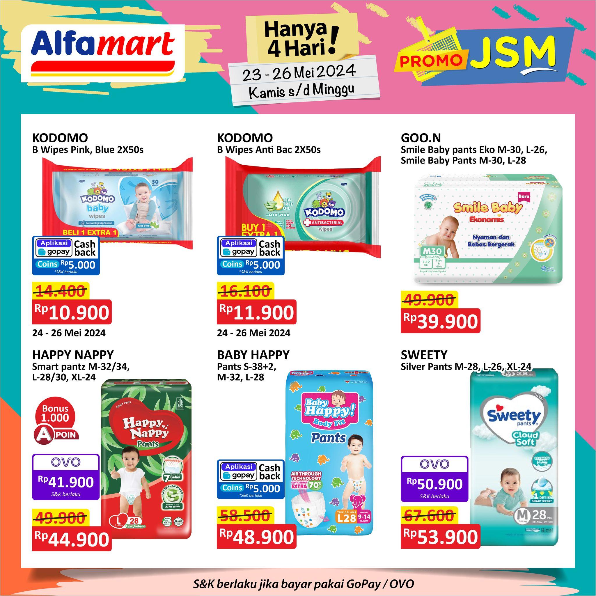 Promo JSM Alfamart 23 - 26 Mei 2024