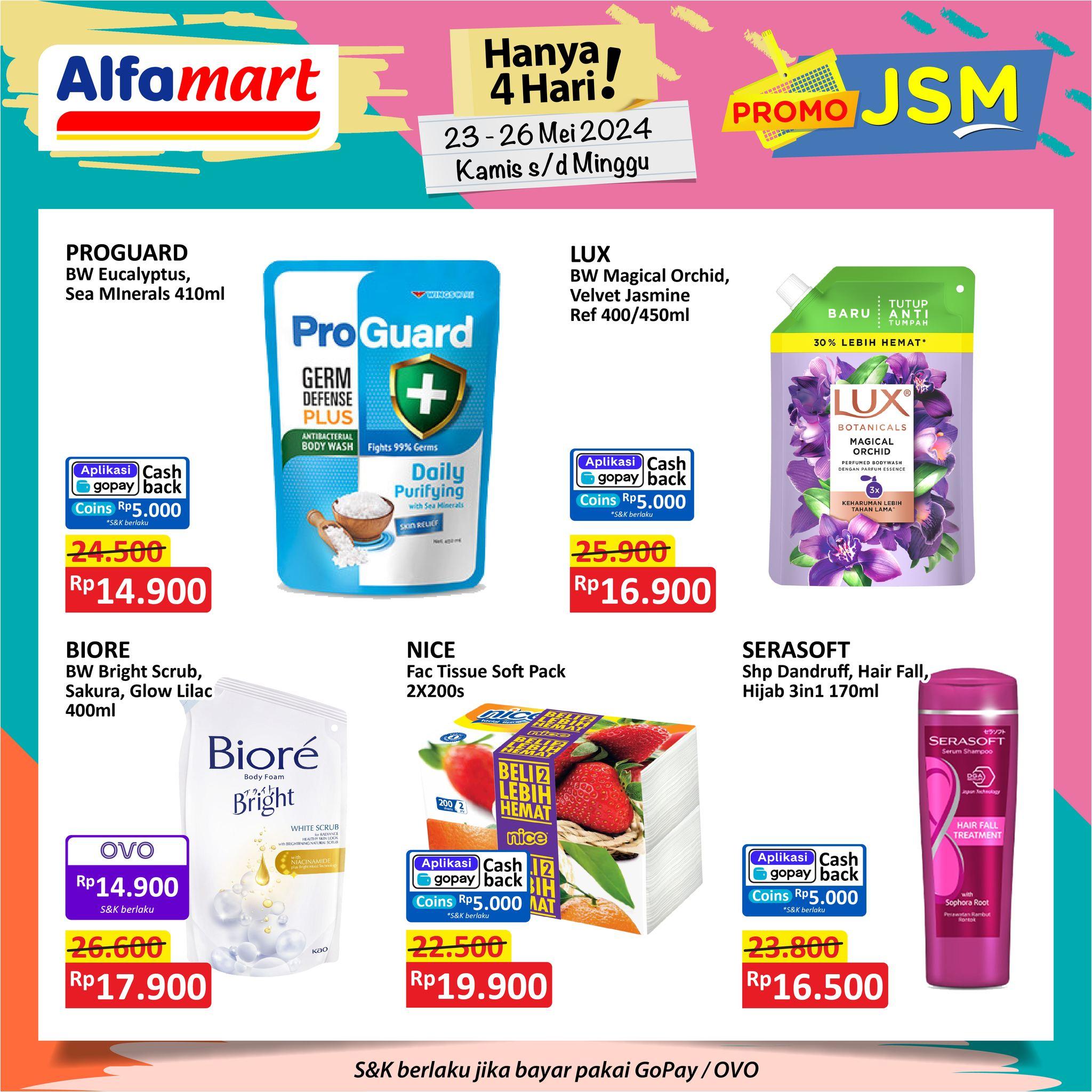Promo JSM Alfamart 23 - 26 Mei 2024