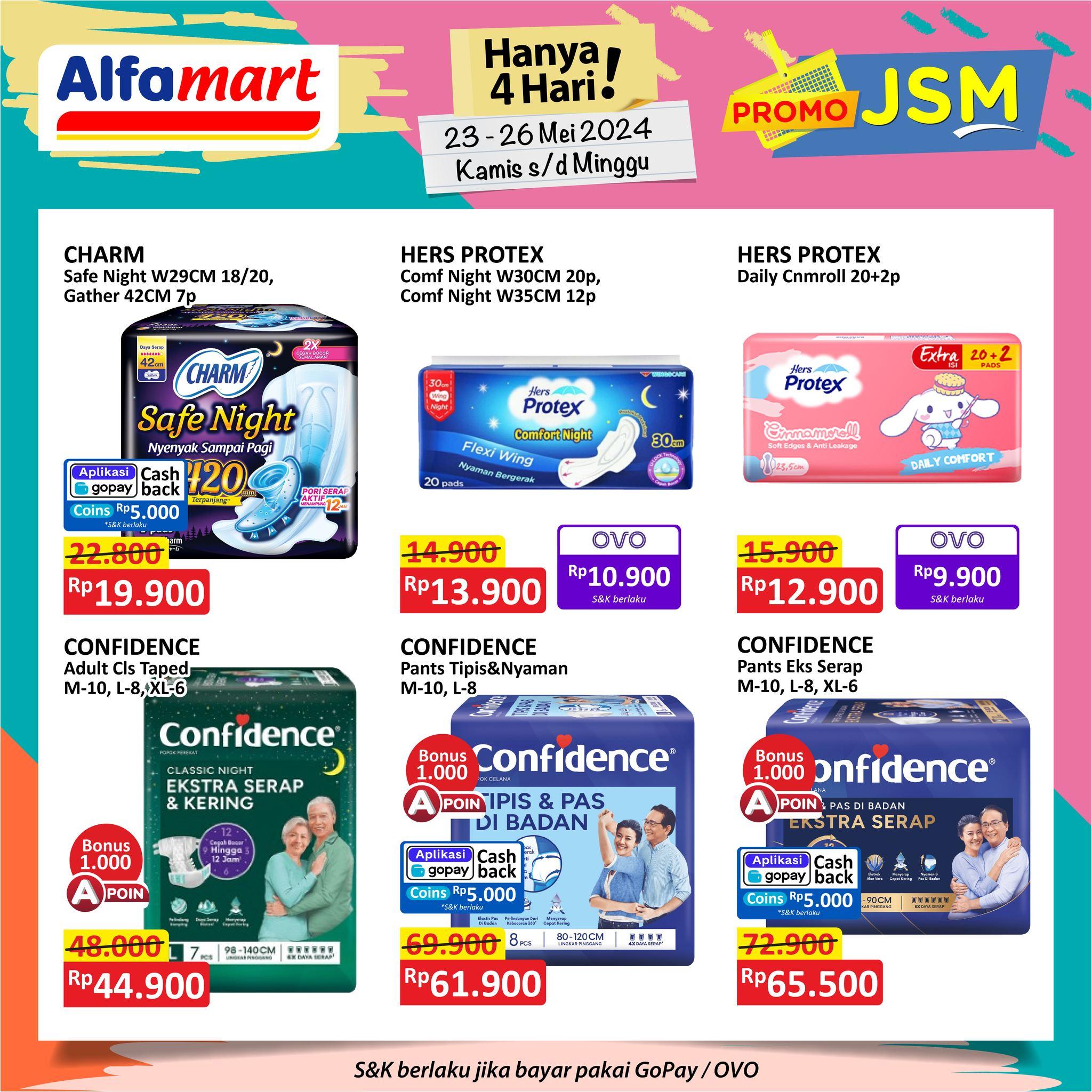 Promo JSM Alfamart 23 - 26 Mei 2024