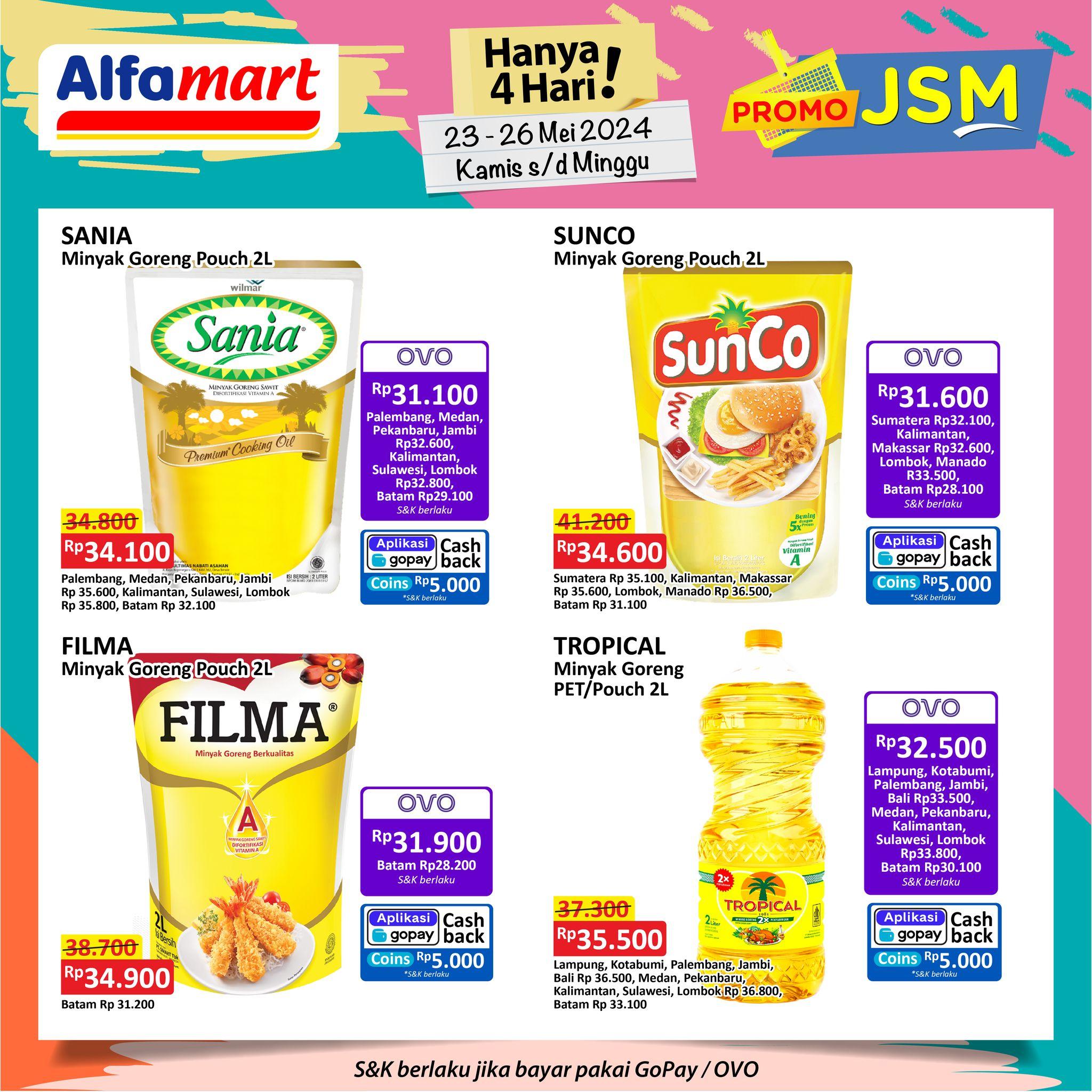 Promo JSM Alfamart 23 - 26 Mei 2024
