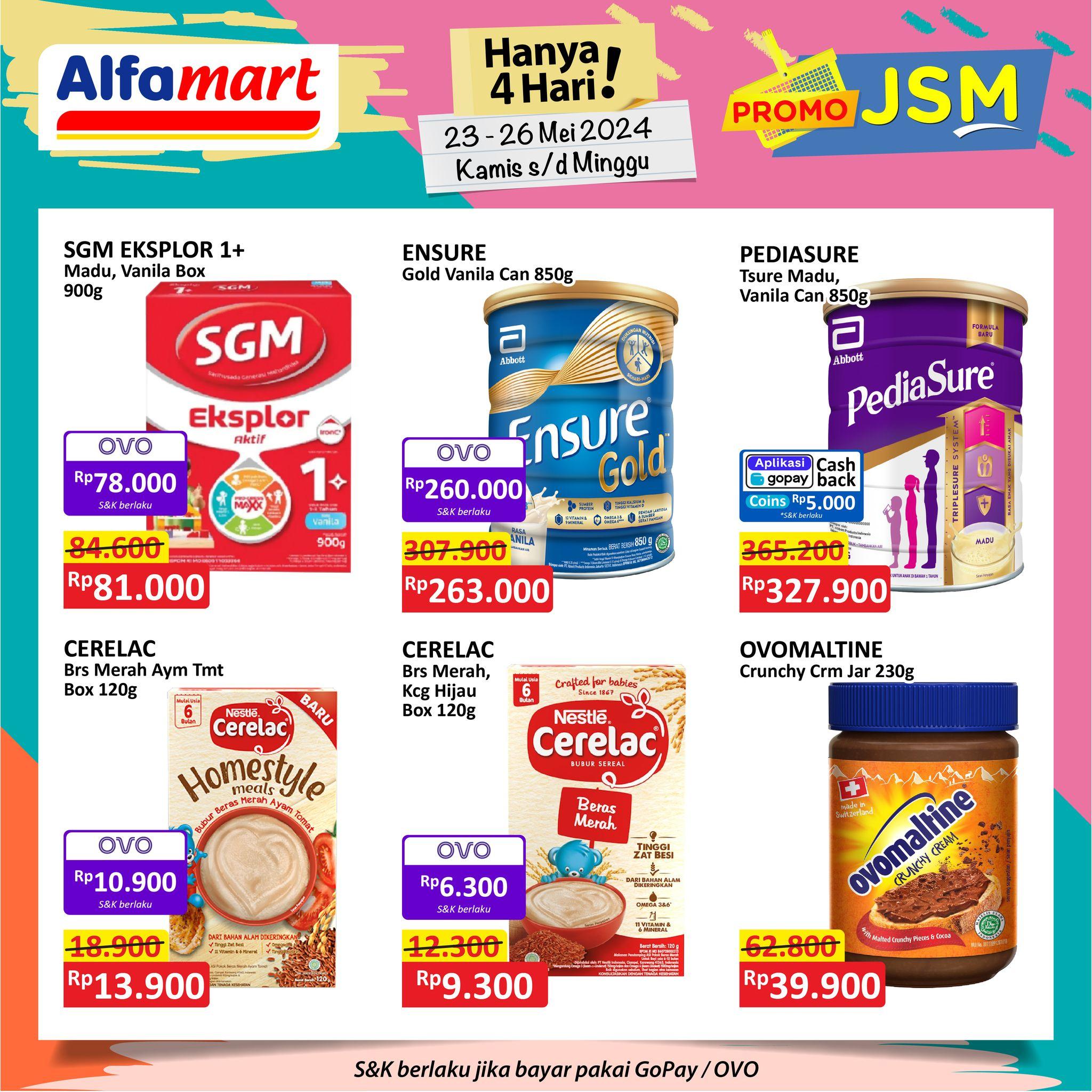 Promo JSM Alfamart 23 - 26 Mei 2024