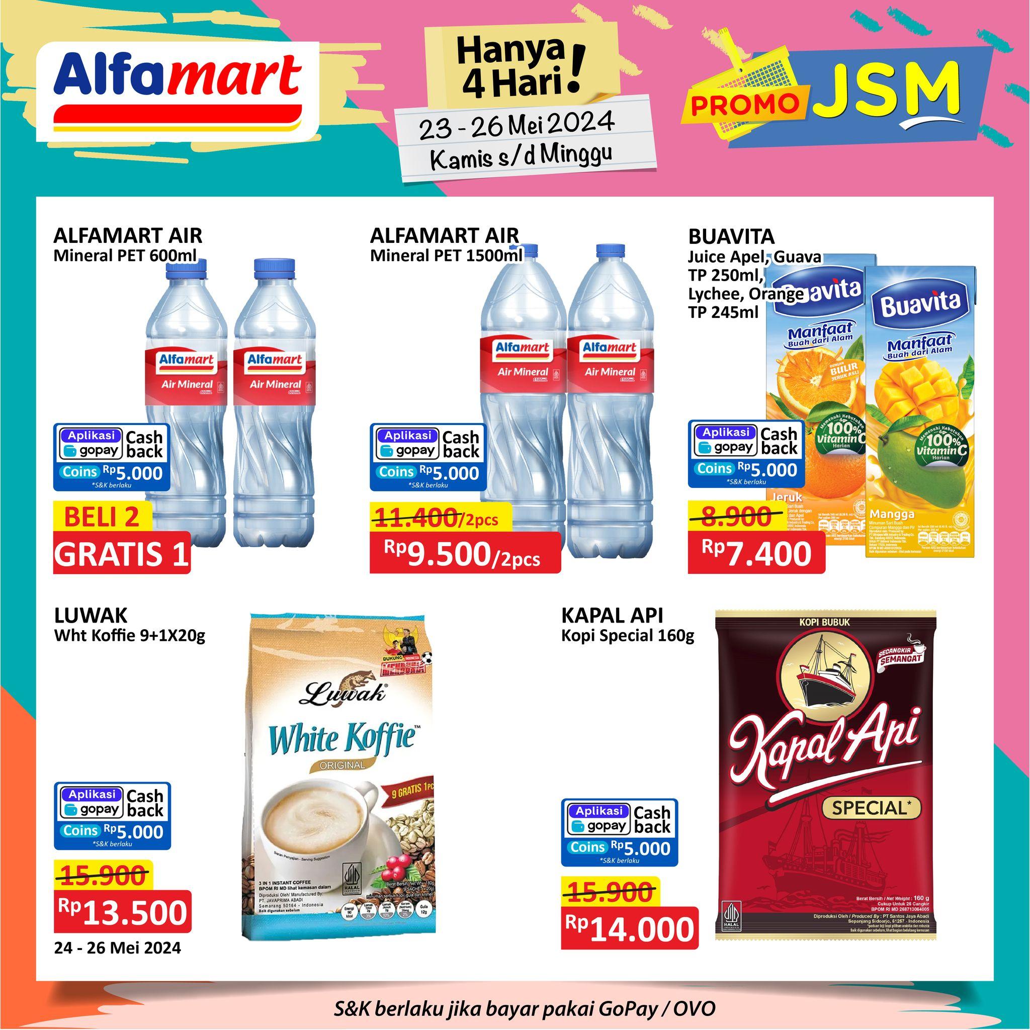 Promo JSM Alfamart 23 - 26 Mei 2024