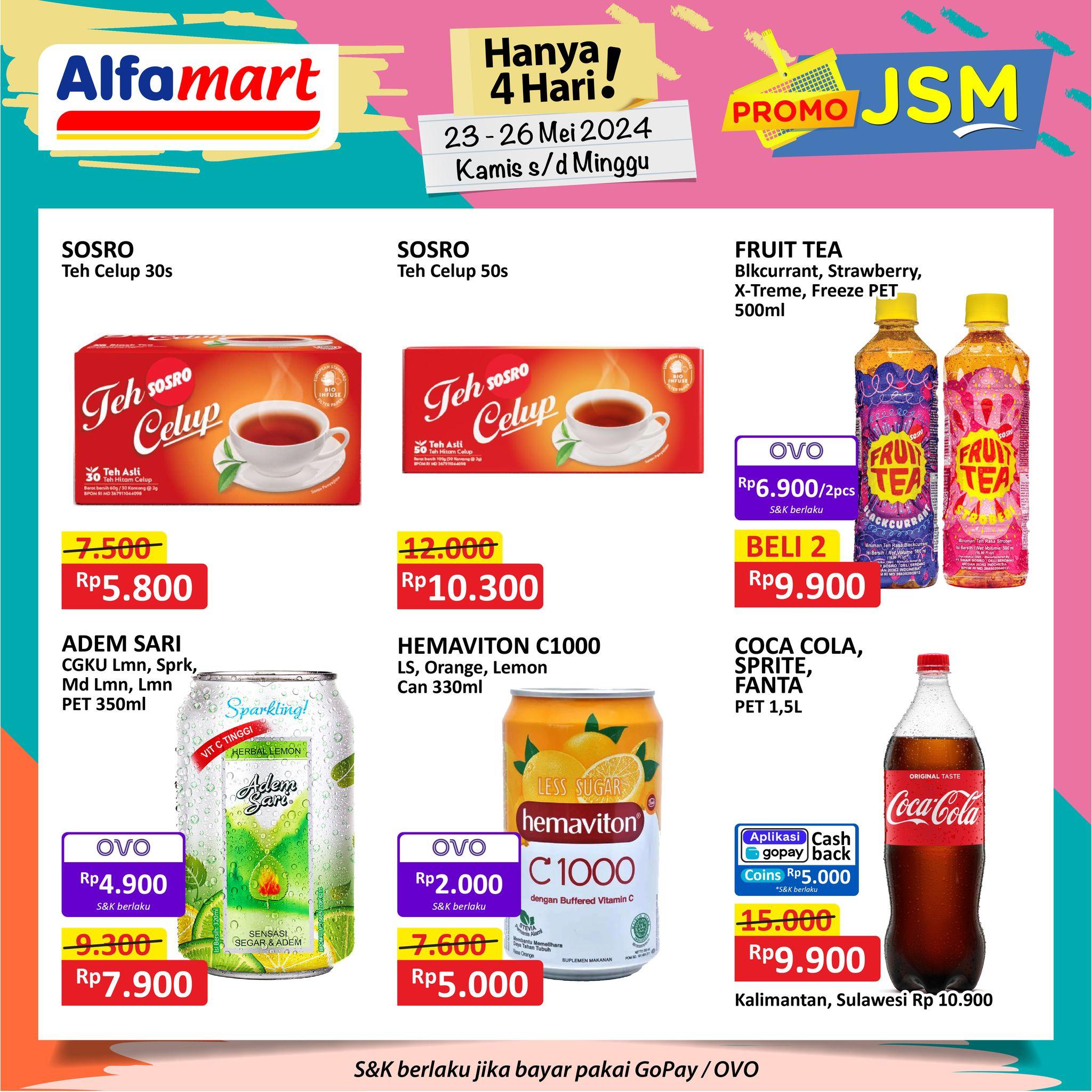 Promo JSM Alfamart 23 - 26 Mei 2024