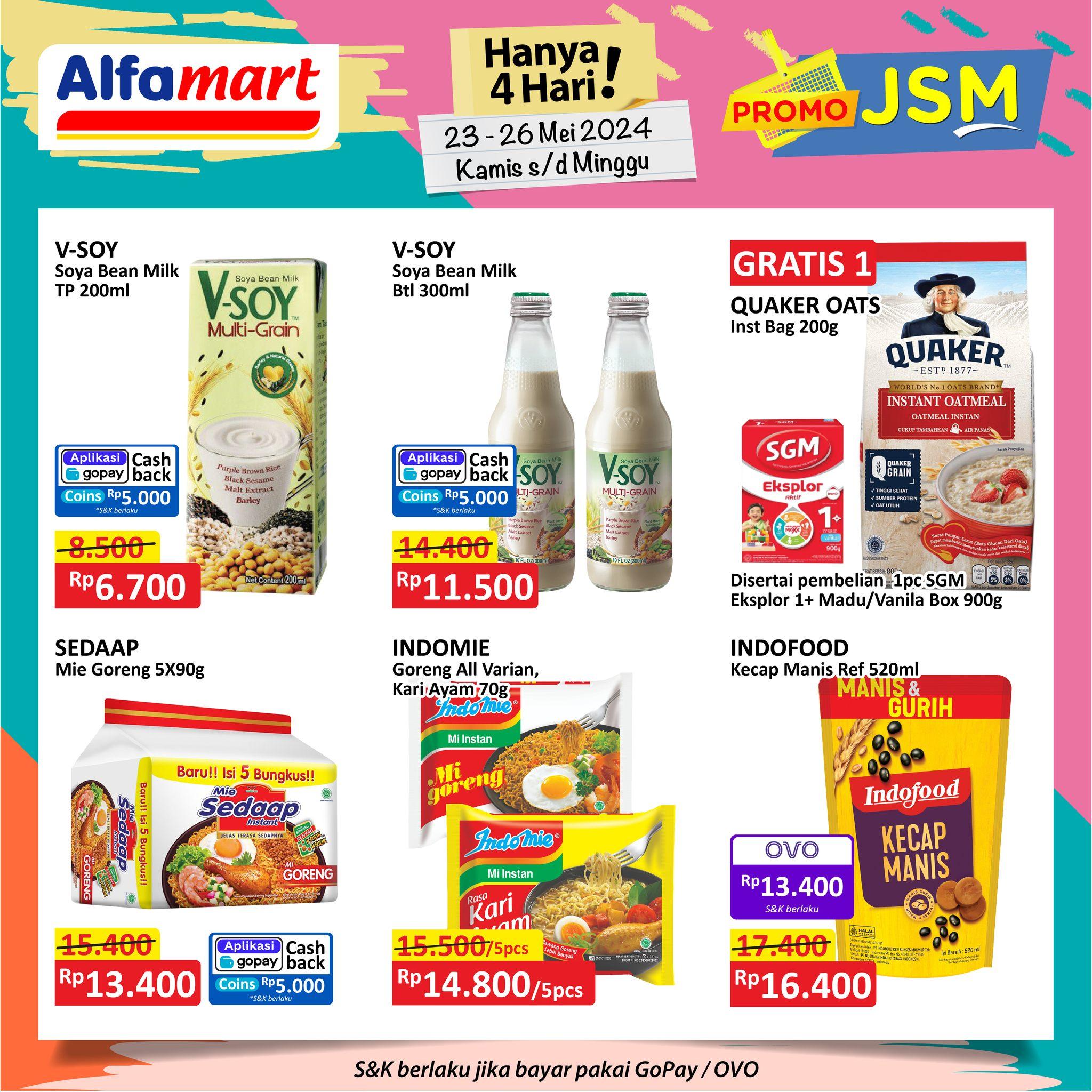 Promo JSM Alfamart 23 - 26 Mei 2024