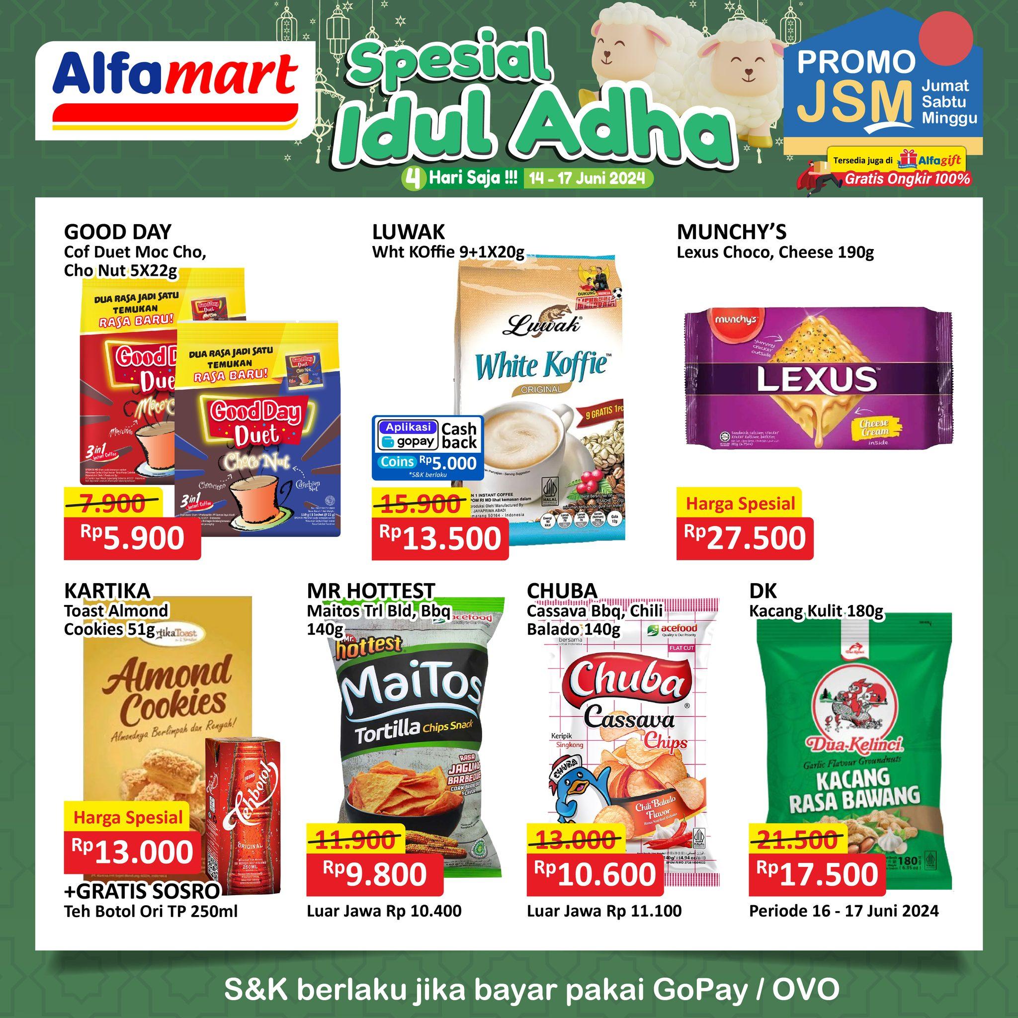 Promo JSM Alfamart spesial Idul Adha