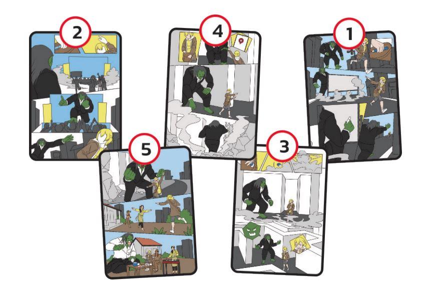 a. View the scenes and read the story of Timun Mas (Part 2). Then, match the scenes with the corresponding paragraphs