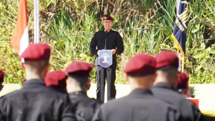 128 CPNS Kemenkumham Jateng Jalani Pembaretan di Pulau Nusakambangan