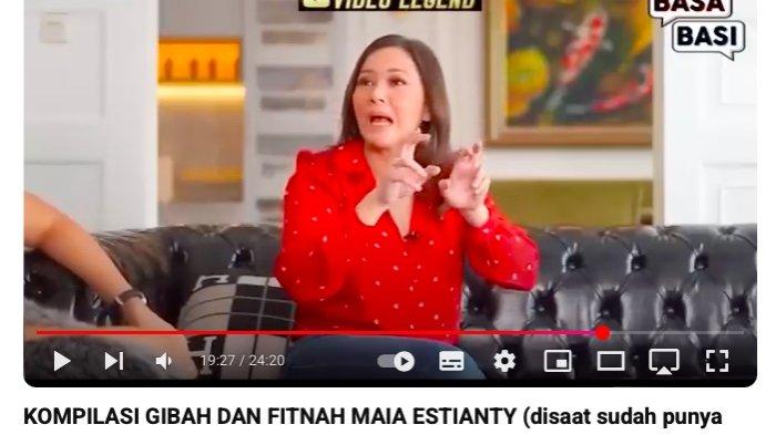AHMAD DHANI : Tangkapan layar dari Youtube AHMAD DHANI DALAM BERITA pada Selasa (1/7/2025) : Ahmad Dhani mengunggah video potongan video statement Maia Estianty dan memberikan judul KOMPILASI GIBAH DAN FITNAH MAIA ESTIANTY (disaat sudah punya suami)