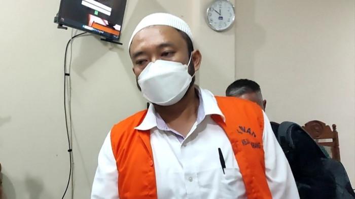 PLEDOI DITOLAK - Robig Zaenudin terdakwa kasus penembakan pelajar Semarang yang ditolak pledoinya oleh jaksa penuntut umum.