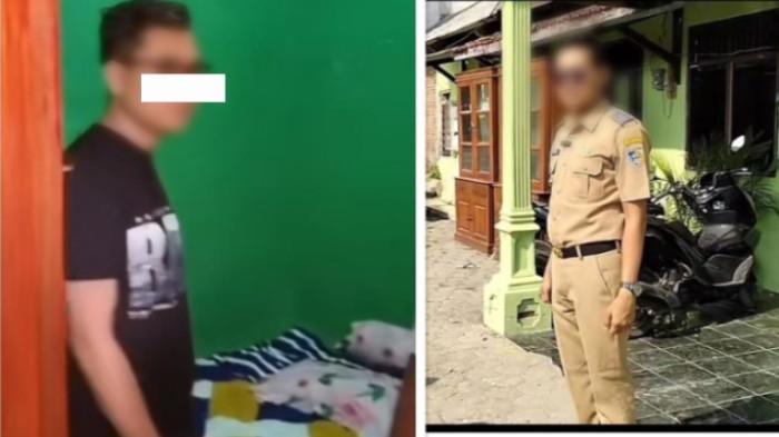 KADES DEMAK : Tangkapan layar dari Instagram @infodemakraya dan Tiktok @sgscomunity pada Rabu Sosok Pak Kades Demak Selingkuh dengan Istri Orang di Kos: Masih Muda, Pernah Didemo Kasus Asusila(23/7/2025) :
