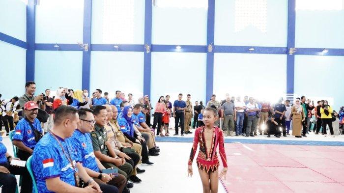 Acara peresmian Pati Gymnastics Hall, Senin (26/6/2023).
