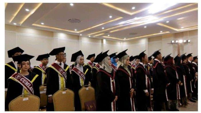 Acara wisuda ke-XIX Institut Teknologi Telkom Purwokerto (ITTP)
