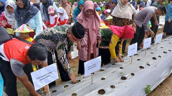 Aktivasi Program K3P Sebagai Wisata Edukasi, Pertamina Selenggarakan Event Tanam Serentak 1000 Tanaman Hortikultura
