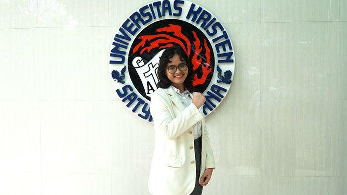 Alyssa Berliana Putri, mahasiswa Prodi Psikologi Fakultas Psikologi, lolos IISMA 2024 di Pennsylvania State University, United States of America.