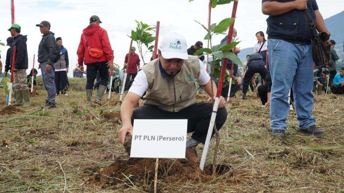 Bangun Jiwa Sosial, Pegawai PLN UIP JBT Terjun Jadi Volunteer Tanam Pohon