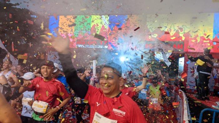 Borobudur Marathon 2023 Powered by Bank Jateng digelar di kawasan Candi Borobudur