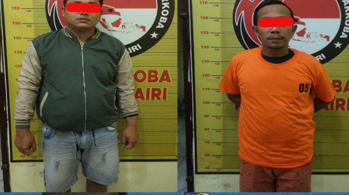 Briptu AKS (30) ditahan bersama temannya, JB (39) di Polres Dairi karena mengkonsumsi sabu di Desa Berampu, Kabupaten Dairi pada Rabu (25/12/2024).