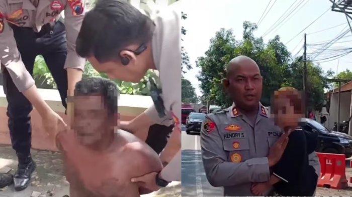 DITANGKAP - Eks anggota TNI ngamuk di Kendal, Kamis (5/6/2025)