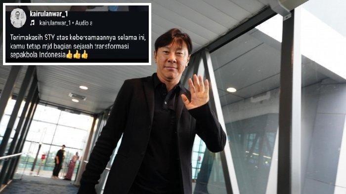 Exco PSSI Beri Kode Perpisahan kepada Shin Tae-yong,