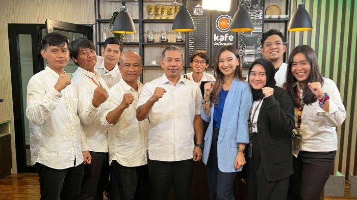 Foto bersama pasca acara Podcast BNPT: Mewaspadai Ancaman Radikalisme di Kampus