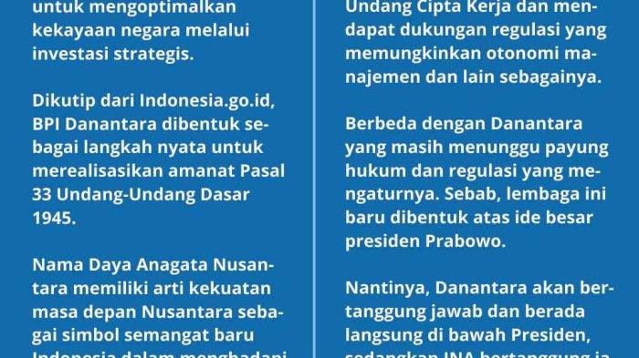 Grafis Danantara Prabowo
