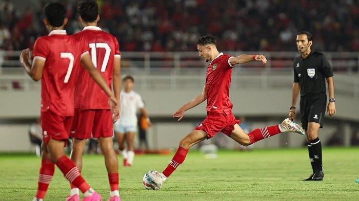Hasil dan Jalannya Babak I Skor 1-0 Timnas U23 Indonesia Vs Turkmenistan, Garuda Muda Gencar Menyerang