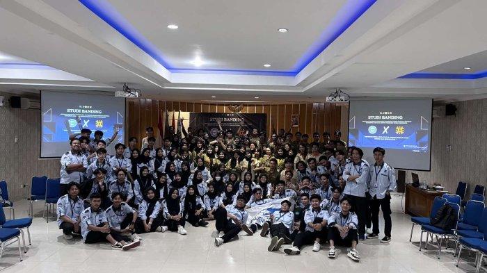 Himpunan Mahasiswa Sains Data (HMSD) ITTP melakukan studi banding dengan Himpunan Mahasiswa Informatika (HMIF) UAD Yogyakarta (5/5/2024).