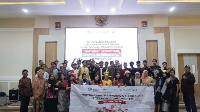 IT Telkom Purwokerto Sambut Mahasiswa PMM 4 : “Bertukar Sementara, Bermakna Selamanya