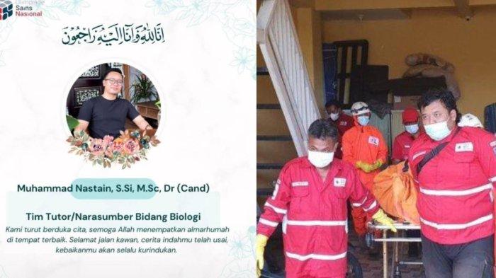 DITEMUKAN TEWAS- Inilah sosok Muhammad Nastain, S. Si, MSc, mahasiswa S3 Universitas Gajah Mada (UGM) Yogyakarta yang ditemukan tewas bersimbah darah di kos. Ia juga alumni Undip Semarang dan SMAN 1 Salatiga