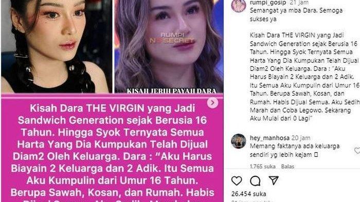 Postingan akun @rumpi_gosip