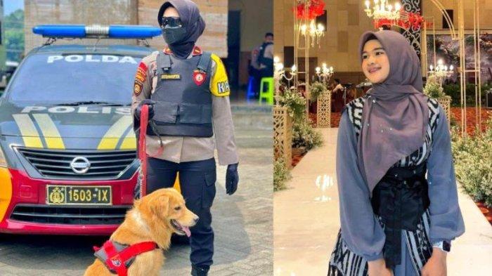Ipda Febryanti tampil anggun dan sangar