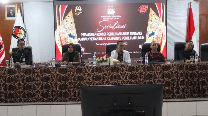 KPU Jawa Tengah Sosialisasikan Peraturan Kampanye dan Dana Kampanye Pemilu 2024