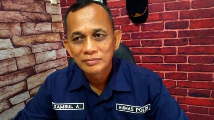 Kasi Humas Polres Blitar Kota Iptu Samsul Anwar memberikan keterangan kepada awak media, Jumat (27/9/2024).