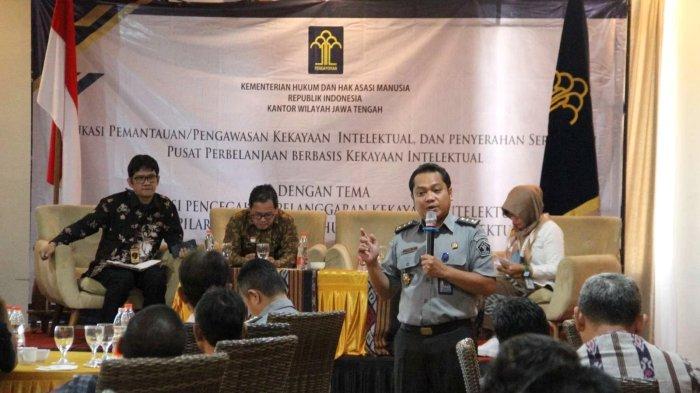 Kemenkumham Jateng Edukasi Pencegahan Pelanggaran Kekayaan Intelektual Bagi Pelaku Usaha Jepara
