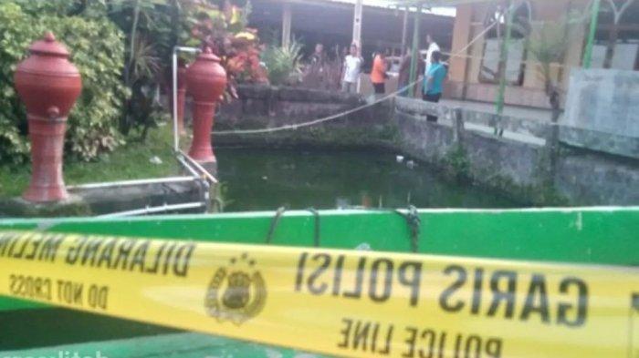 Kolam yang menewaskan Fajar Nugroho (18) siswa SMAN 1 Cawas memiliki kedalaman 3 meter