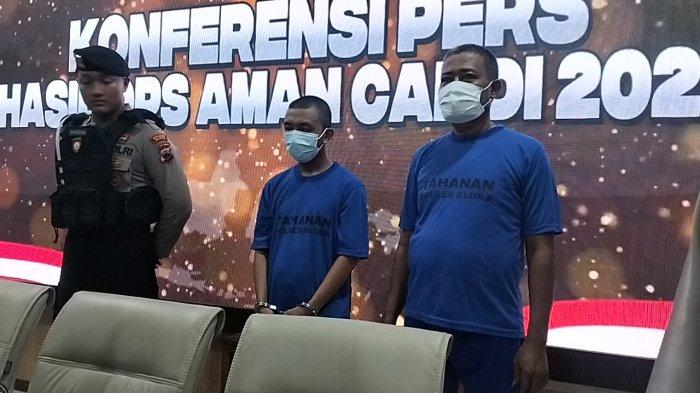 OPERASI AMAN CANDI - Konferensi pers hasil Operasi Aman Candi 2025, di Mapolres Blora, Senin (26/5/2025).