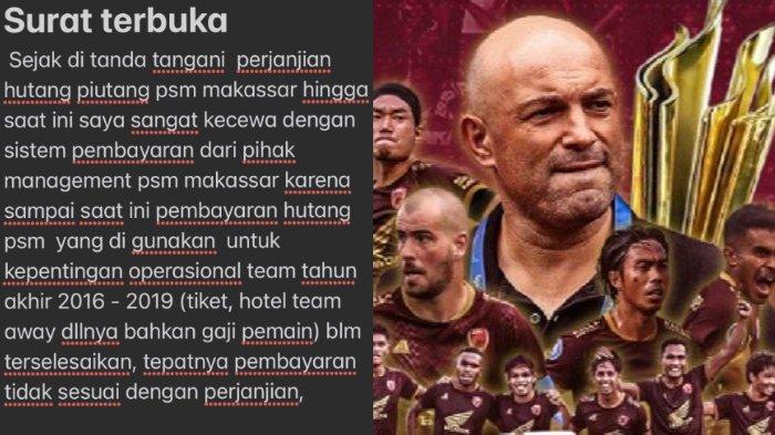 Kronologi PSM Makassar terlilit utang miliaran Rupiah dan ditagih di medsos oleh Erisoya.