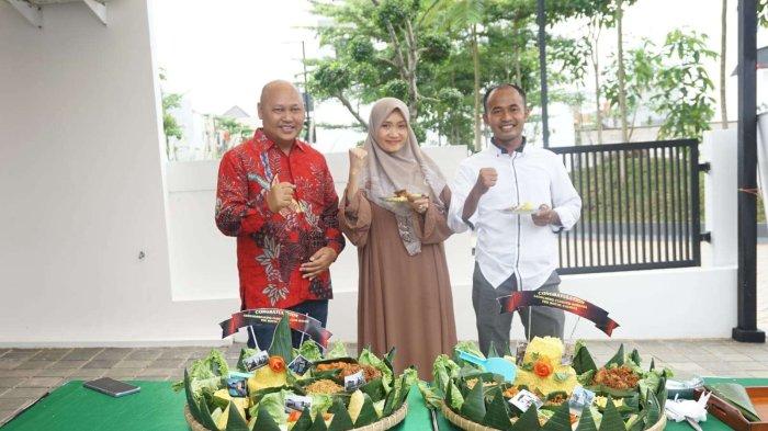 Owner The Royal Calista, Ali Zaenuri Sabari saat meresmikan rumah contoh tipe Serenia sekaligus groundbreaking Club House, Sabtu (3/2/2024).